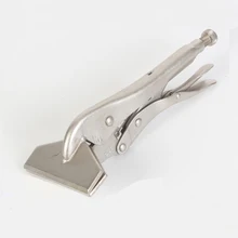 

10 Inch Locking Pliers Adjustable Wear Resistant Flat Head Vise Locking Grip Pliers Multifunction Welding Clamps Hand Tools