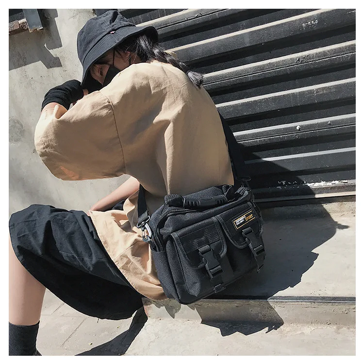 Холщовая Сумка на плечо для активного отдыха, походный рюкзак, многофункциональная военная сумка через плечо, тактическая сумка, сумка-мессенджер