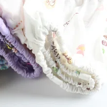 Детский саржевый хлопок Чистый хлопок манжеты противообрастающие случайные многоцветные волосы рукава