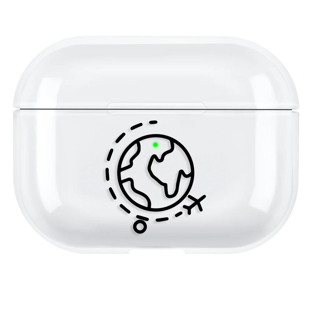 01 Прозрачный жесткий чехол из поликарбоната для Apple Airpods Pro чехол s Bluetooth чехол для наушников для Airpods 3 чехол для наушников с узором s - Цвет: 01