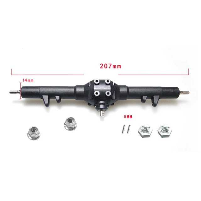 Metal Rear Axle Gearbox Transmission Box for Wltoys 12428-ABC/FY-01 02 03 RC Car Accessories 2