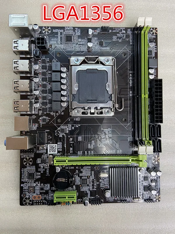 Материнская плата JSFFFL X79 LGA1356 с поддержкой серверной памяти REG ECC и процессора xeon E5