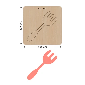 

Kitchenware knife mold mold wood die cutting die, model L0124, suitable for common die cutting machines on the market