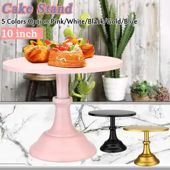 

10 inch 5 Colors Grand baker cake stand wedding cake tools adjustable height fondant cake display accessory for party bakeware