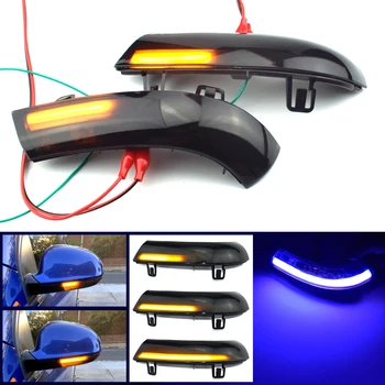 

LED Dynamic Turn Signal Mirror Light For Volkswagen VW GOLF 5 GTI Variant Jetta MK5 Passat B5.5 B6 Plus EOS Sharan Superb B5