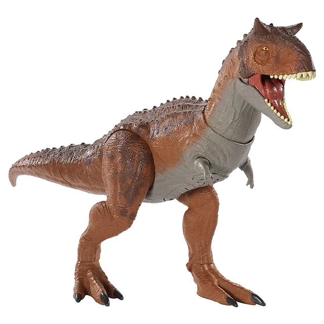 Jurassic Carnotaurus Child Toy Dinosaur Control Conquer World Movie Authentic Detail Primal Attack Sounds Movable Joints 1