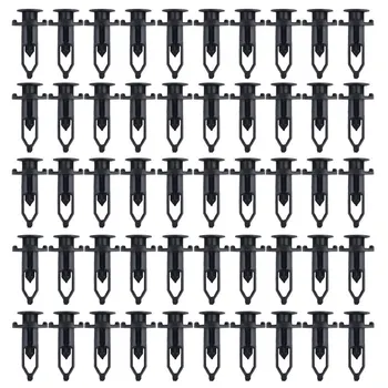 

Durable Car Universal Plastic Rivet Fastener Clips Trim Panels Fit 9mm Hole Fastener Clips Trim Panels Fit Hole
