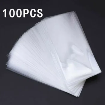 

100x Clear Paper Money Bill Holder Sleeves Case Plastic Box Storage Protection