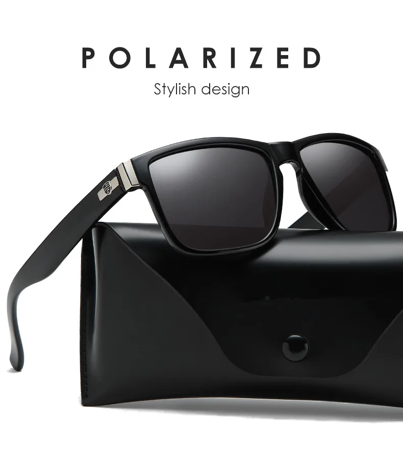Longkeperer брендовые дизайнерские поляризованные солнцезащитные очки мужские винтажные водительские очки солнцезащитные очки Квадратные Зеркальные очки UV400 Oculos