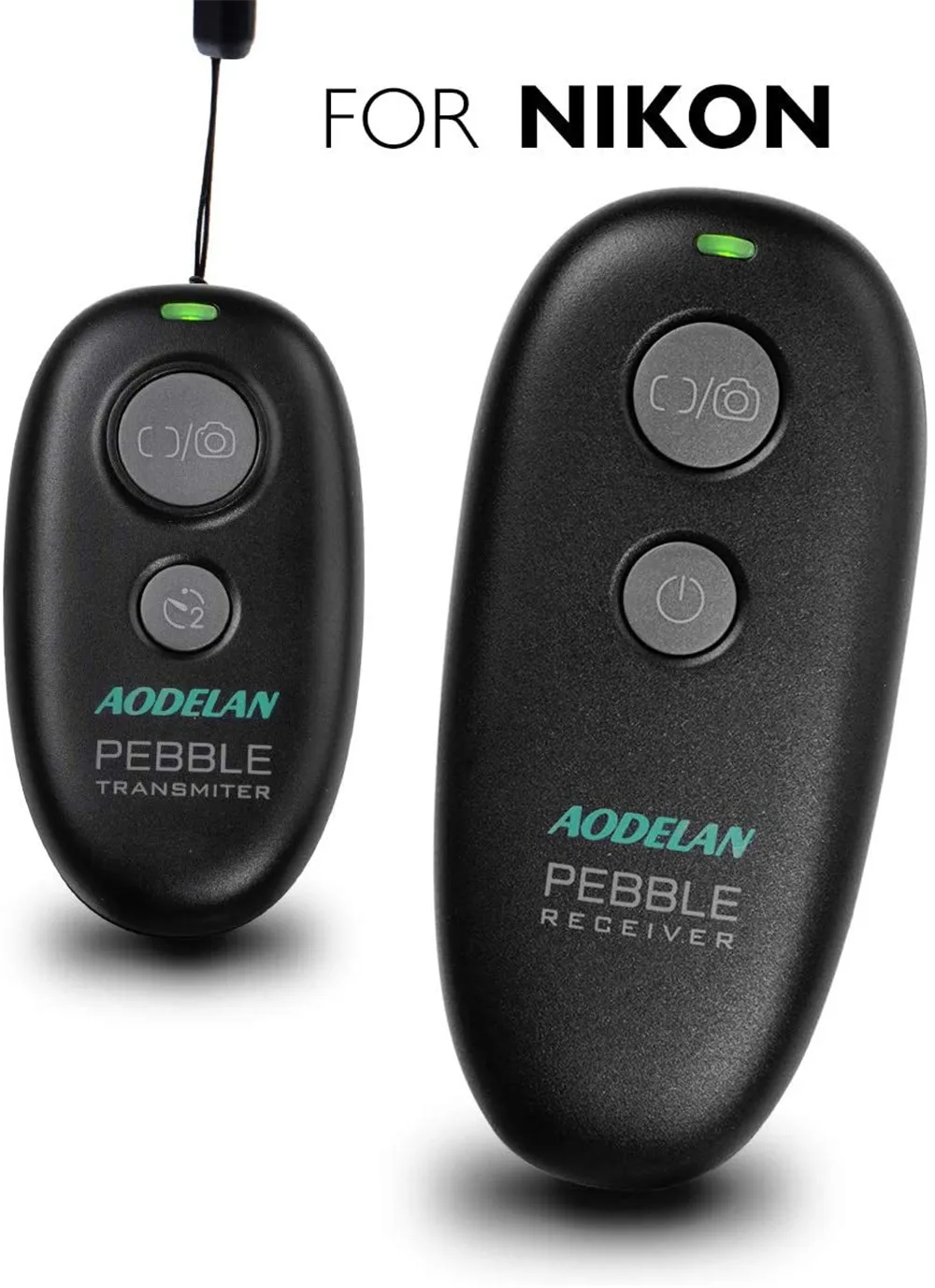 

AODELAN Camera Remote Control Shutter Release for Nikon Z7 D800 D750 D5600 D850 Z6 D810 P1000,Replaces Nikon MC-DC2 and MC-30A