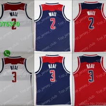 A+++ Качественная мужская футболка для взрослых#2 John Wall 3 Bradley Beal