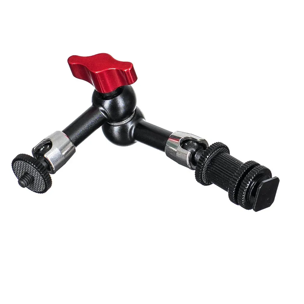 

7"/11" inch Magic Arm Camera Rig Holder and Large Super Clamp Adjustable Camera Monitor, LED, Flash Light,Strong Magic Arm