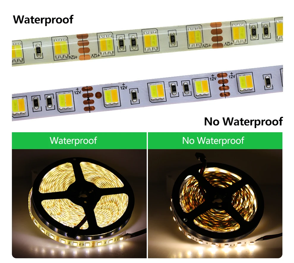 Двойной цвет светодиодные полосы света 5025/2835 холодный белый + теплый белый 12 в полосы 5 м + CT пульт дистанционного управления 12 В 3A источник