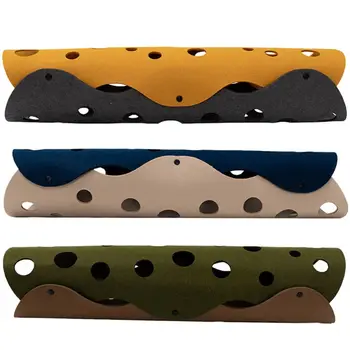 

Cat Play Tunnel Hiding Toys Collapsible Tunnel Mat with Multiple Tracking Holes M6CE