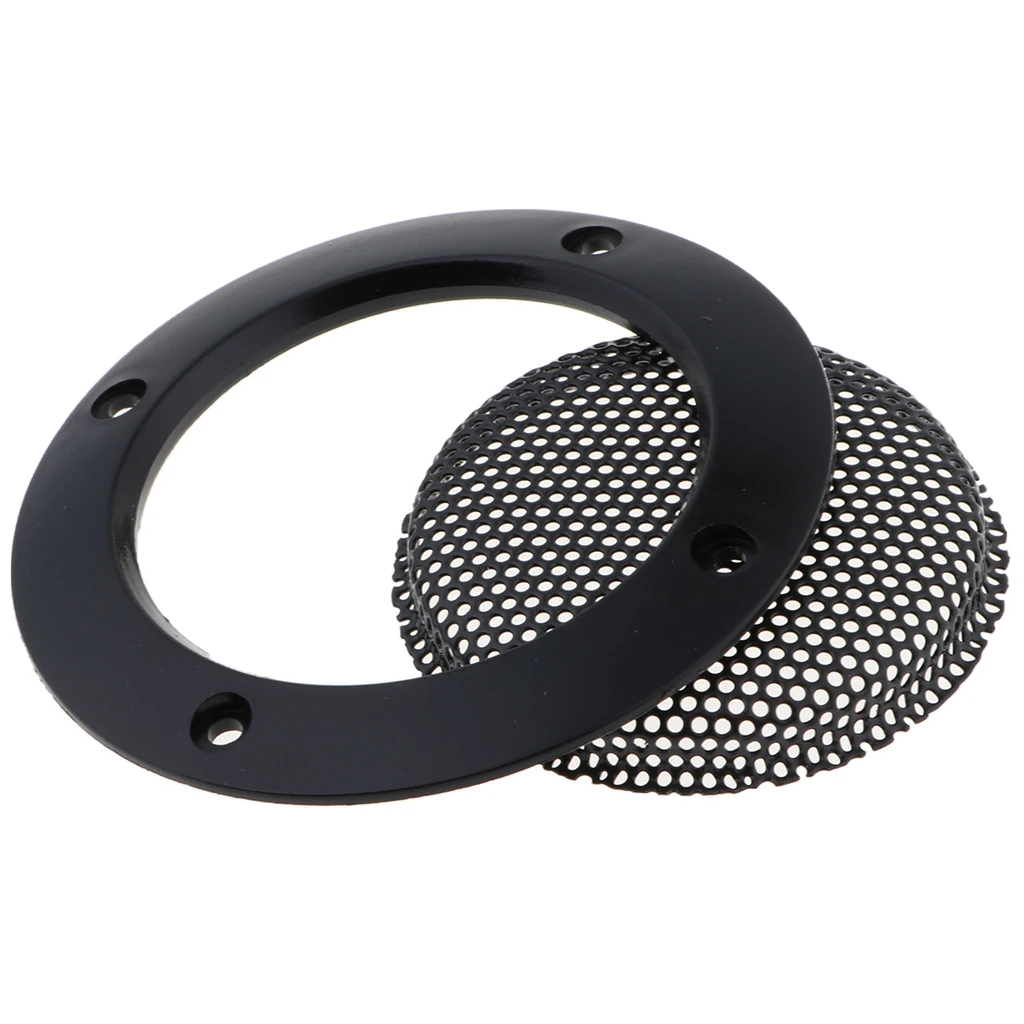5 Pack 5 Inch Car Audio Speaker Metal Black Grill Cover Guard Protector Grille Universal