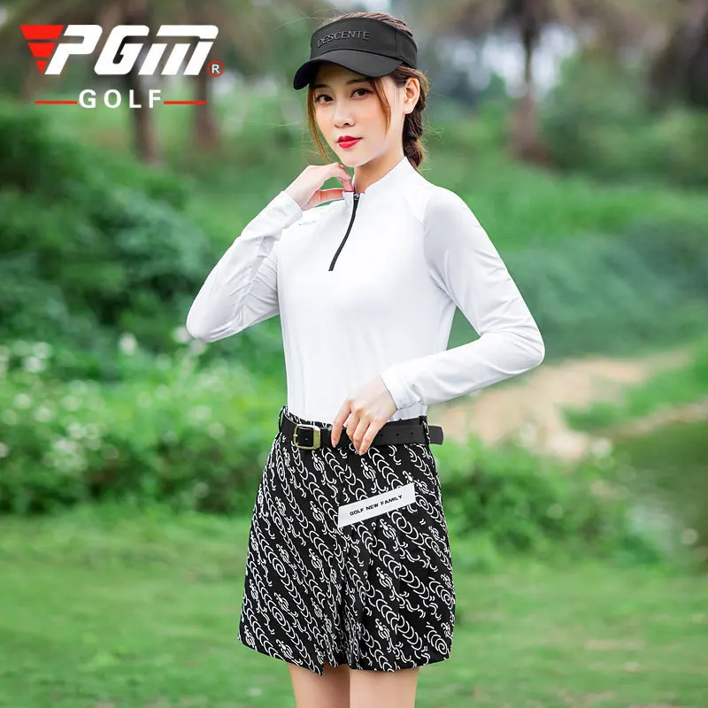 Women Golf Shirt Long Sleeve Golf 