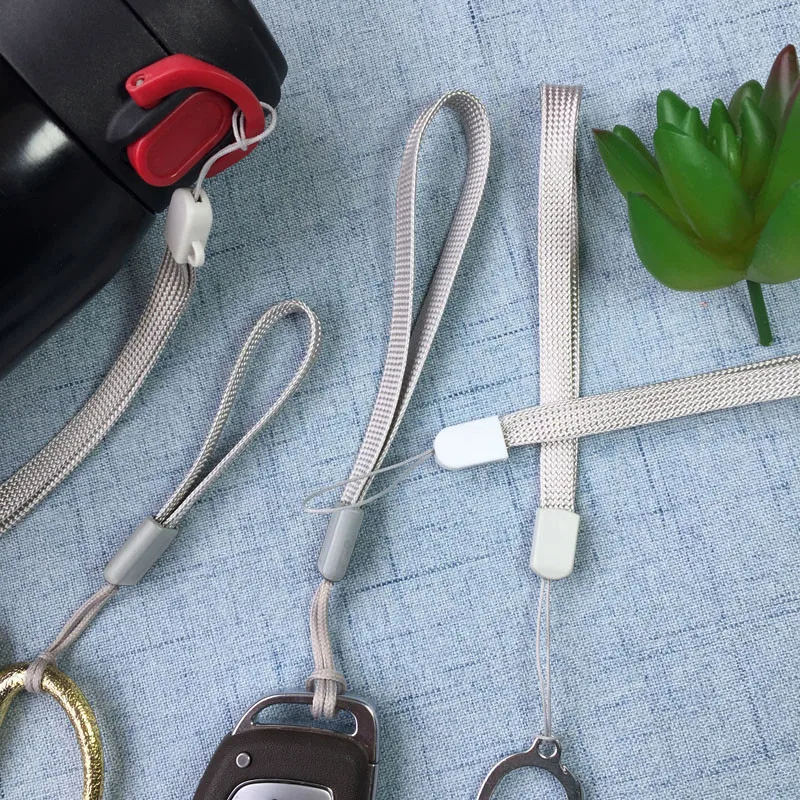 3P Small lanyard Key straps General Polyester Water cup small sling phone short rope diy accessories pendant buckle hanging head | Мобильные