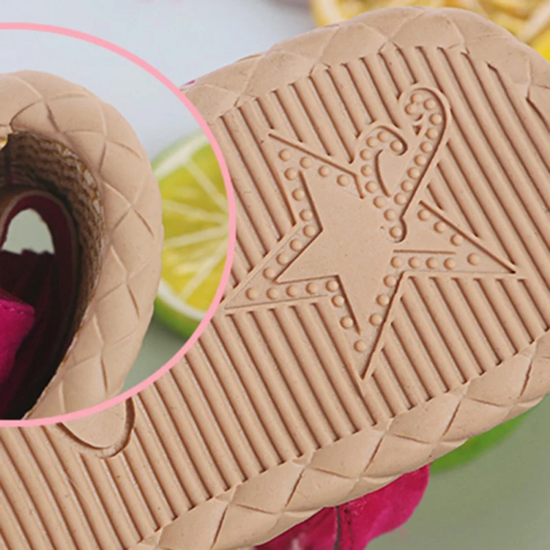 ULKNN Flowers Toddler Sandals Summer Baby Girls Shoes Toddler Infant Beach Sandals Flowers Princess Shoes Sandals For Children