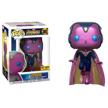 

Funko Pop The VISION #307 Hottopic Exclusive Vinyl Figure Dolls Toys Action Figure Toys Gifts for Kids