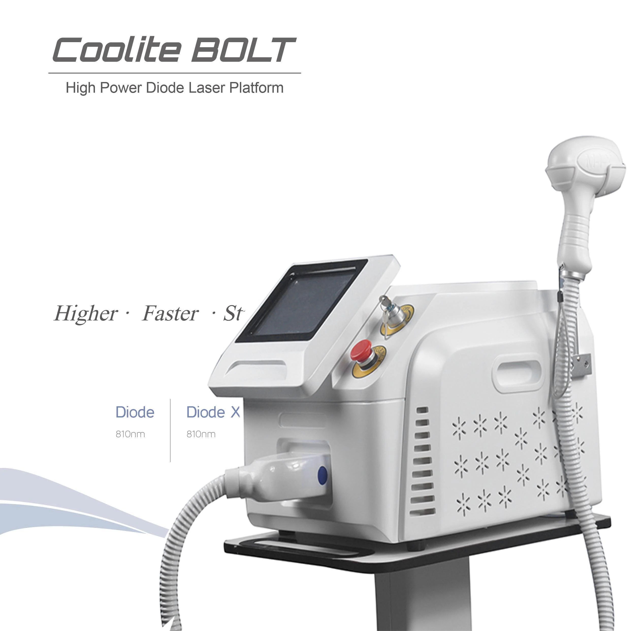 Coolite Bolt High Power Triple Wavelength 755 810 1064 Permanent Diode ...