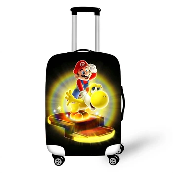 

18-32 Inch Mario Bros Sonic Accessories Luggage Cover for Girls Boys Suitcase Protective Cover Elastic Trolley Bag