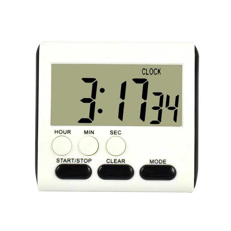 Multifunctional Kitchen Timer 24 Hours Digital Timer Count Up & Count