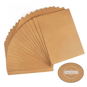 

NUOLUX 20pcs A4 Kraft Paper Presentation Folder Project File Document Folder Office Accessories (Kraft Paper)