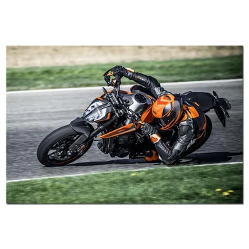 

KTM 790 Duke Sport Motorcycle Photo Canvas Wall Art Posters and Prints Modern Painting for Home Decor
