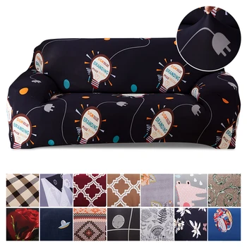 

2020 New Elastic Stretch Sofa Cover Nice Slipcovers Furniture For Living Room Sofa Cover Armchair Cover 1/2/3/4 Seats