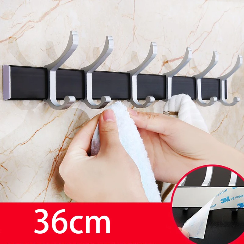 1 Set Free Punching Hook Door Bathroom Glass Bedroom Movable Hook Waterproof New Household Supplies