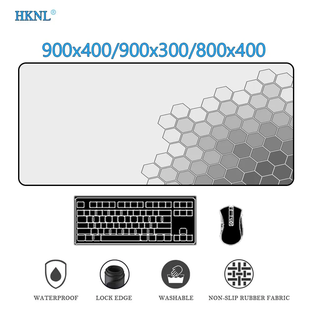 

_ Белый Xxl коврик для мыши, ПК, геймерский Настольный коврик, офисные компьютерные игровые аксессуары, Настольный коврик, большой коврик для мыши padsCarpet 900x400