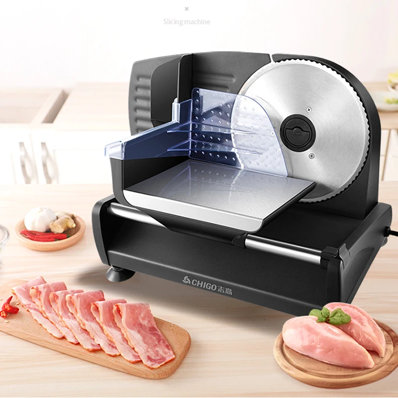 US $141.33 Household Electric Meat Cutter Fully Automatic Multifunction Vegetables Bread Strips Filament stainless steel Easy to clean150W