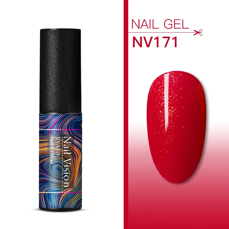 Nail Vision 5 мл УФ-набор гель-лаков для ногтей блестки замачиваются долговечный Гель-лак для ногтей маникюрный лак - Цвет: S06766