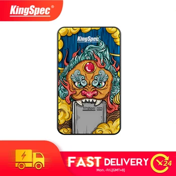 

KingSpec External SSD 256G 512gb Portable SSD 1TB SSD USB 3.1 Type C External Solid State Drives Chinese Pixiu with Fortune