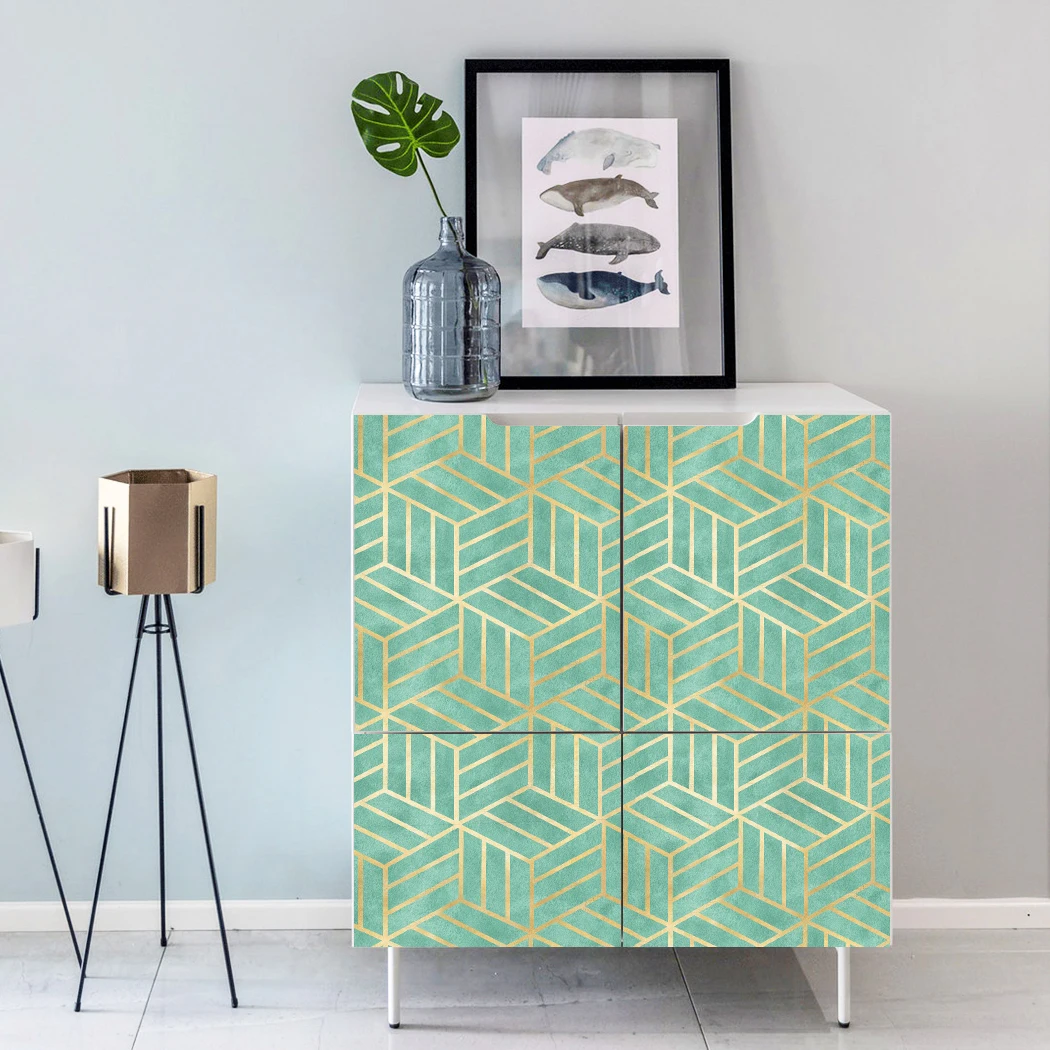 hexágono casca e vara papel de parede