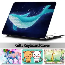 Чехол для ноутбука MacBook Touch ID Air 13 A1932, Air Pro retina 11 12 13 15 сенсорная панель для mac book New Pro 13 A2159+ крышка клавиатуры