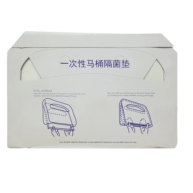 250 шт одноразовое покрытие на сиденье унитаза коврик для беременных женщин туалетный бумажный подкладка для путешествий кемпинга аксессуары для ванной комнаты