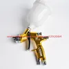 Professional GTI pro lite Golden Painting Gun TE20/T110 1.3mm nozzle spray gun paint gun water based air spray gun for car paint ► Photo 3/6