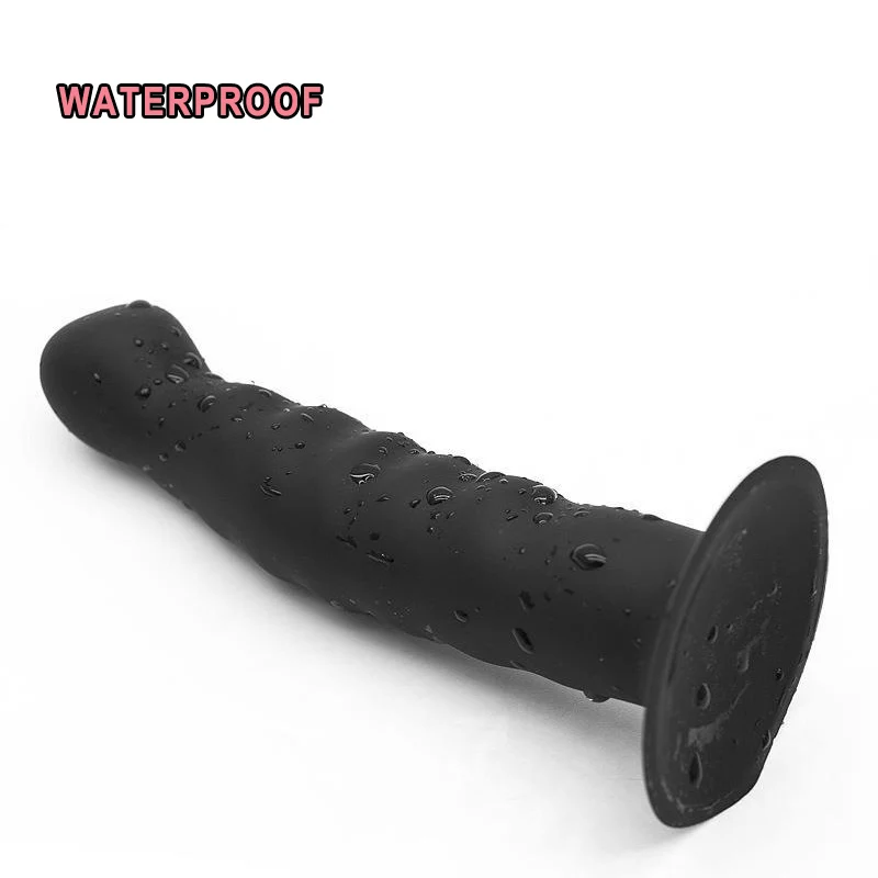 Large Thick Anal Plug Explosion Chrysanthemum Anal Wave Sucker SM Male Masturbation Expander Female Vestibule Silicone Butt Plug