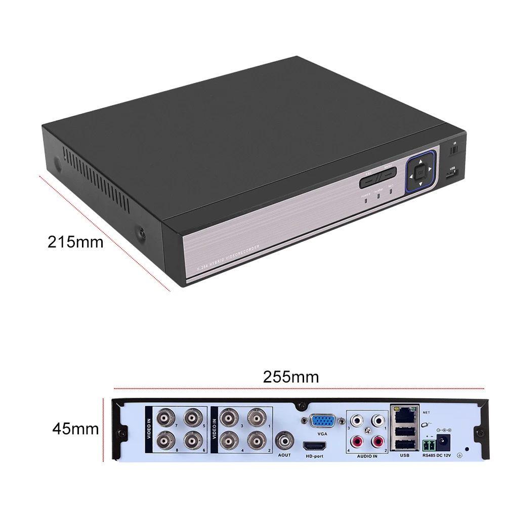 16CH 8CH H.264 AHD DVR NVR аналоговый видеорегистратор 5MP 4MP 1080P DVR рекордер HDMI USB ONVIF P2P XMEYE