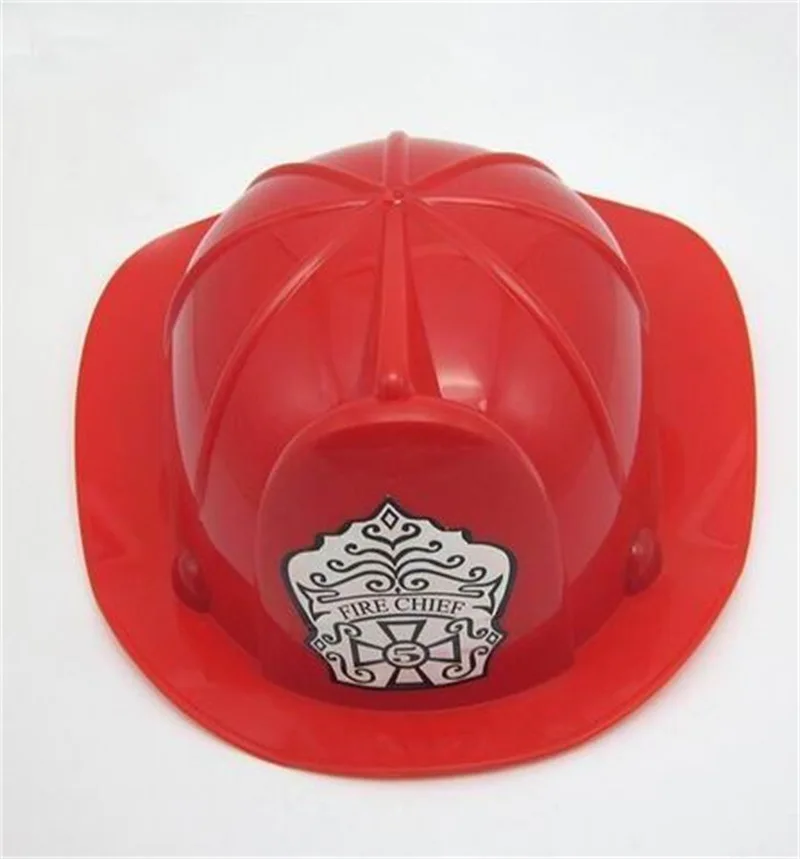 

Children Fun Play House Toys Fire Cap Firefighting Hat Toy Model Firefighting Cap Character Play Props