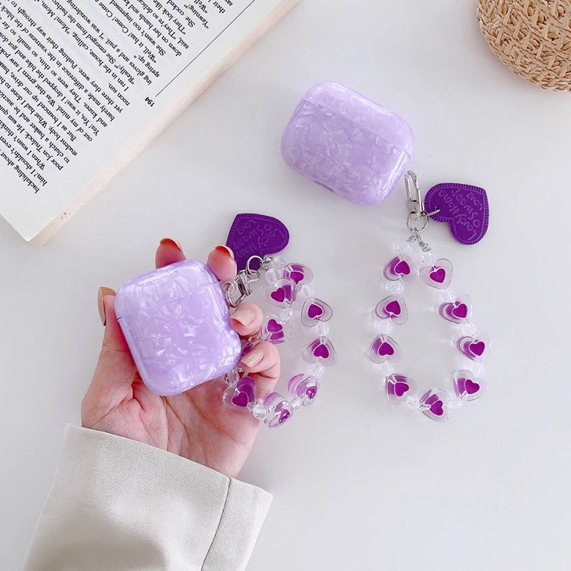 Ubuy Purple Airpod Pro Case For Apple AirPods Pro Case New Luxury