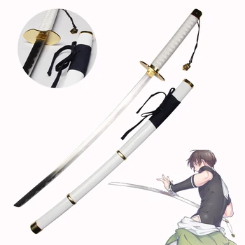 

Free Shipping For Touken Ranbu Online Game Ishi kirimaru's Sword Japanese Katana Steel Blade with White Scabbard Decorative Prop
