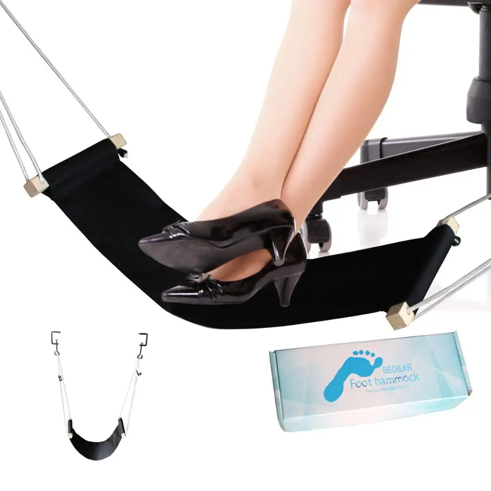 

Foot Rest Hammock Portable Travel Footrest Flight Carry-on Foot Rest Office Feet Rest Leg Hammock Travel Accessories Footrest
