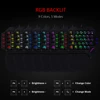 RedThunder teclado de juego de una sola mano RGB retroiluminado portátil Mini teclado de juegos control de juegos ergonómico para PC PS4 Xbox Gamer ► Foto 2/6