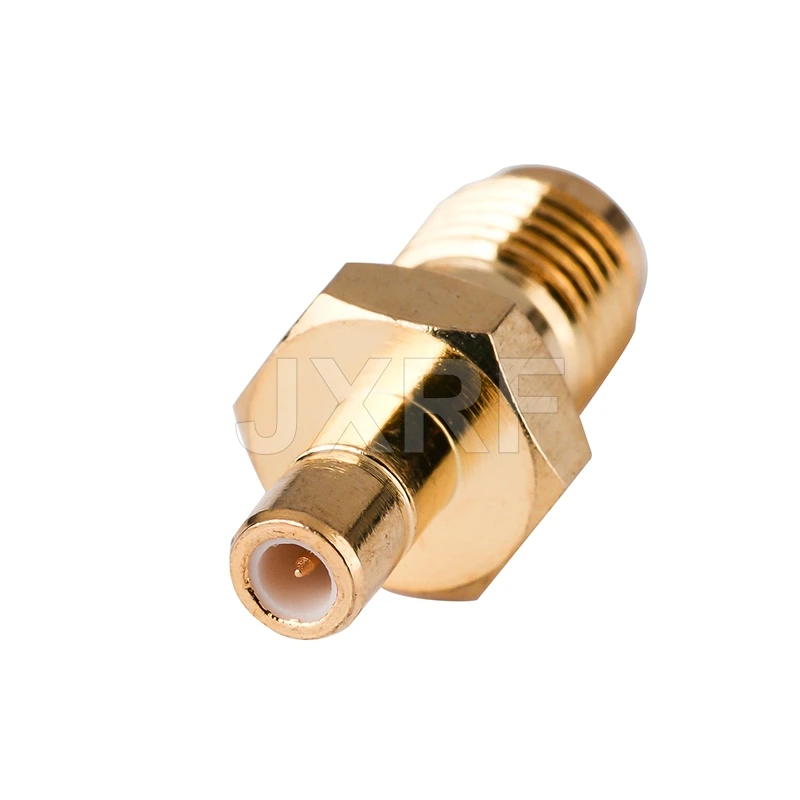 JXRF коаксиальный адаптер SMA женский Джек SMB Разъем папа прямые Позолоченные разъем
