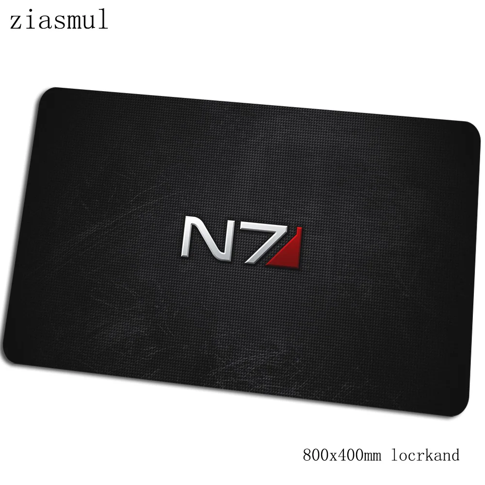 N7 коврик для мыши 800x400x3 мм коврики классный компьютерный Коврик Для Мыши игровые аксессуары очаровательные большие игровые коврики и чехлы игры pc gamer - Цвет: Size 800x400x3mm