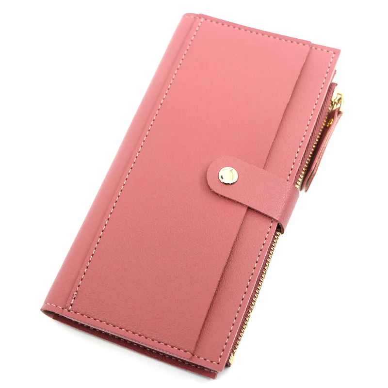 

New fashion long ladies wallet simple and versatile coin purse wallet clutch bag change bank card wallet small wallet women