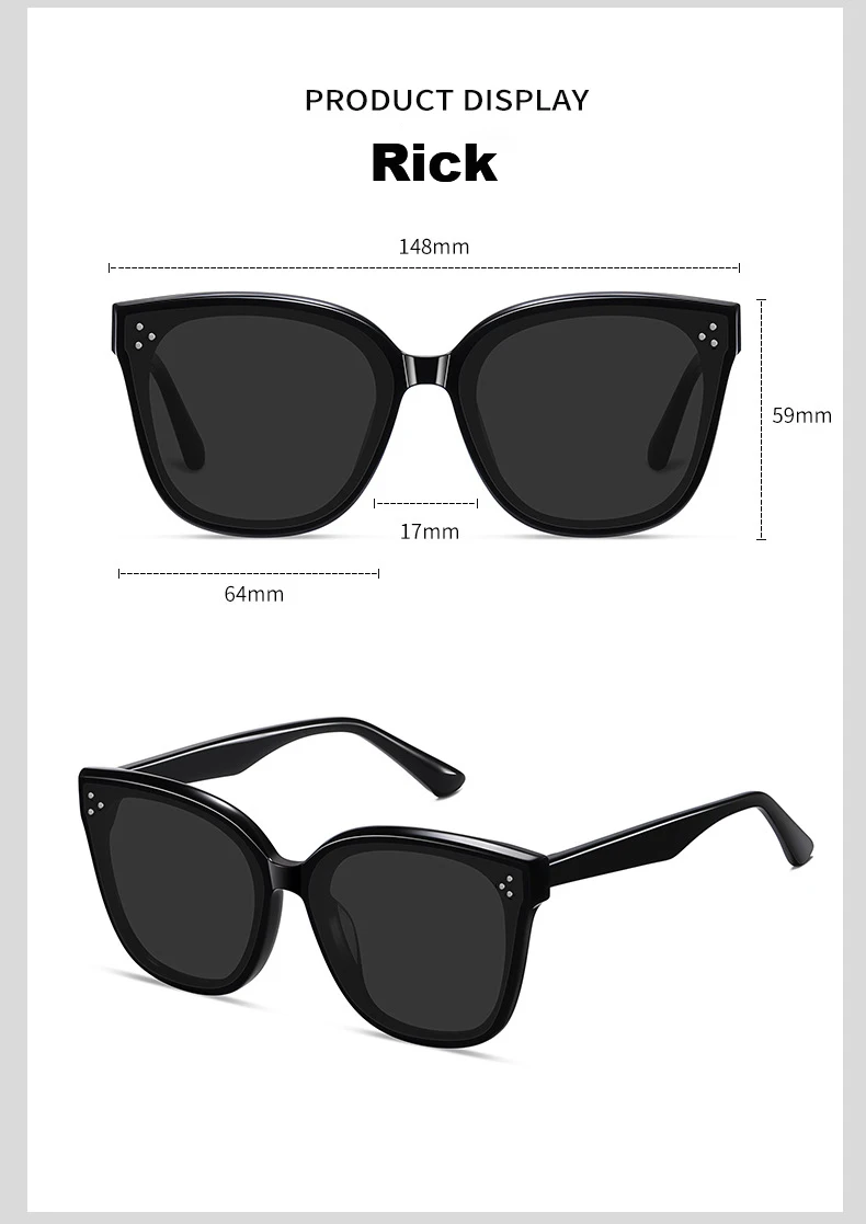 Sunglasses For Women And Men Simple Design Driving Eyewear_voghion.com