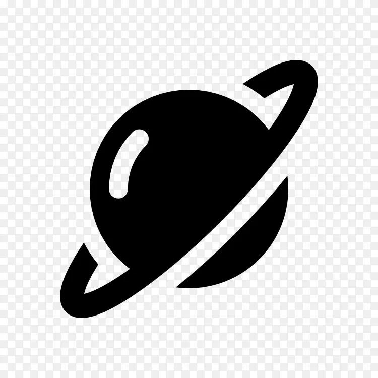 土星电脑图标剪辑艺术行星